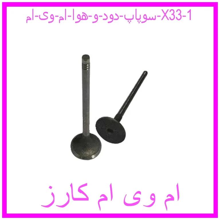 سوپاپ دود و هوا ام وی ام X33